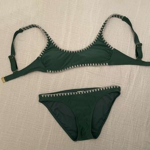 Cute sage green bathing suit!